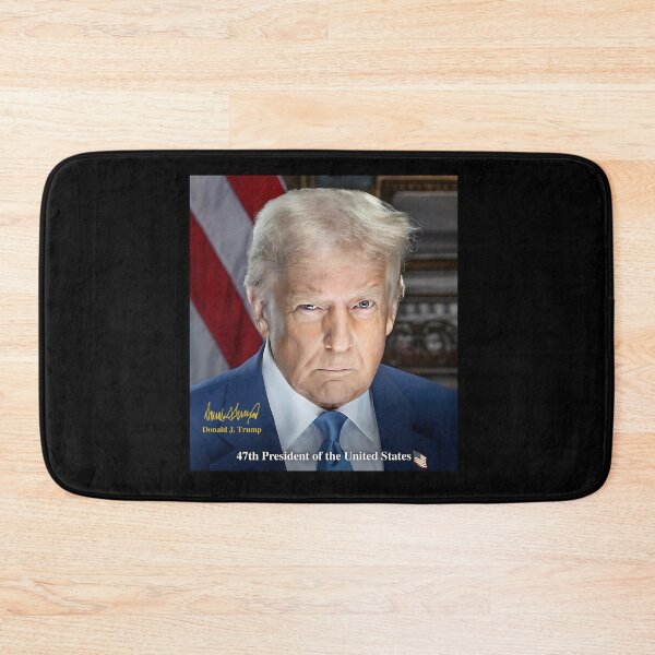 Item preview, Official portrait of the 47th President of the United States, Donald Trump designed and sold by ValentinaHramov.