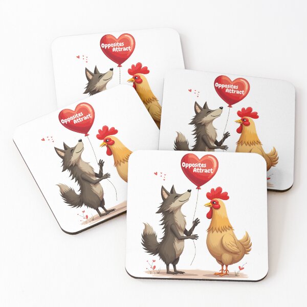 Item preview, Valentine’s Day Design - Opposites Attract designed and sold by tarzbol.