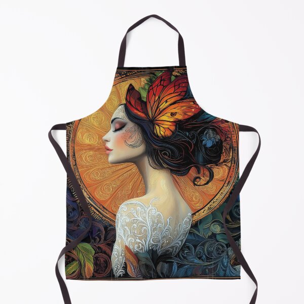 Item preview, Modern Nouveau. Female portrait. designed and sold by Shoot-The-Moon.