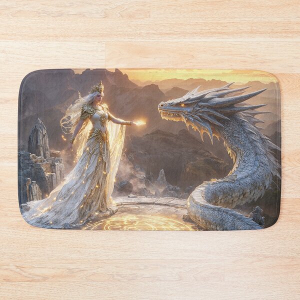 Item preview, Celestial Dance: The Guardian and the Dragon designed and sold by LemurianPortals.