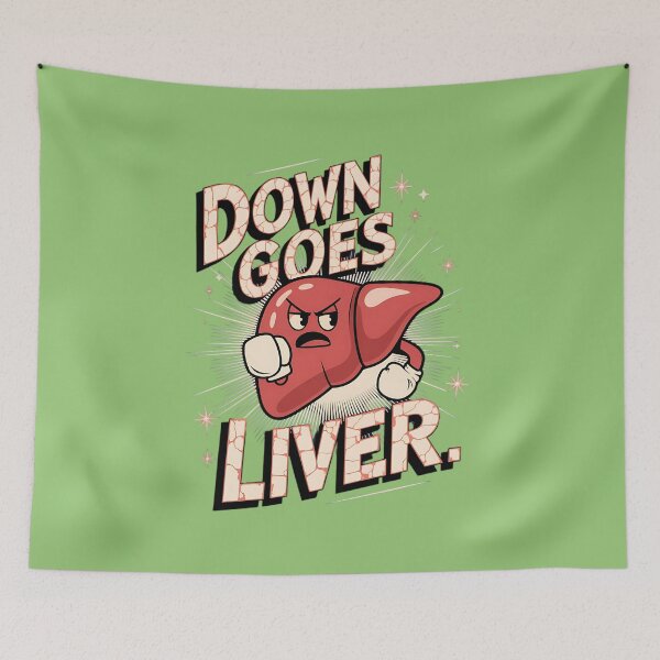 Item preview, Quirky Liver in Boxing Scene designed and sold by TeeGrit.