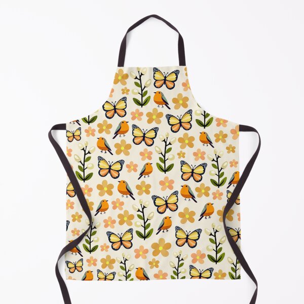 Item preview, Orange Butterfly Robin Pattern designed and sold by WildGuess5.