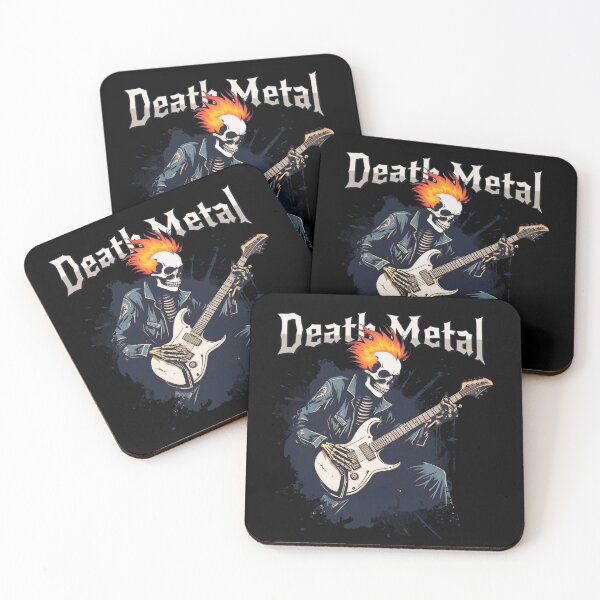 Item preview, Skull Death Metal designed and sold by BesasDesigns.