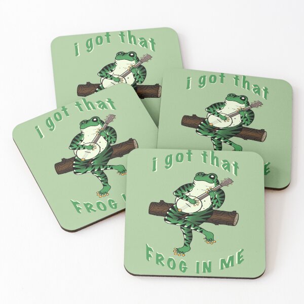 Item preview, Got That Frog In Me! designed and sold by Holy Shit Shirt Co..