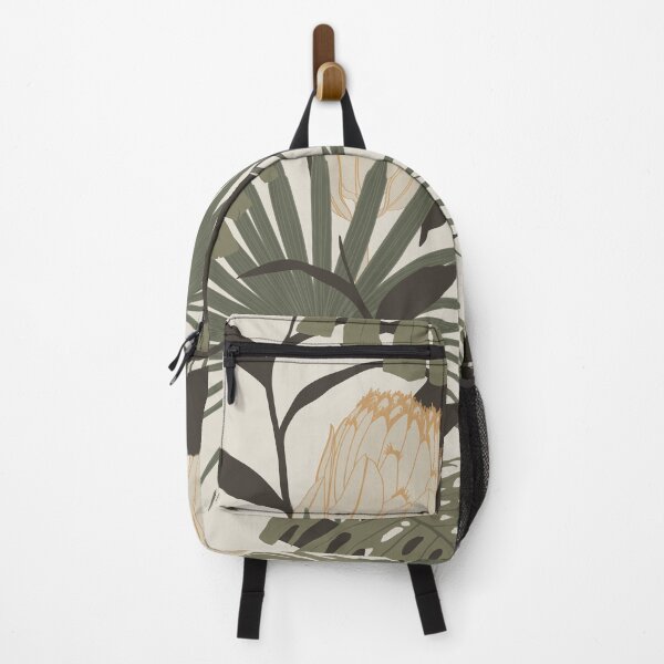 Item preview, Fashionable template with line and silhouette palm leaves, protea flower. designed and sold by MatyKotiv.