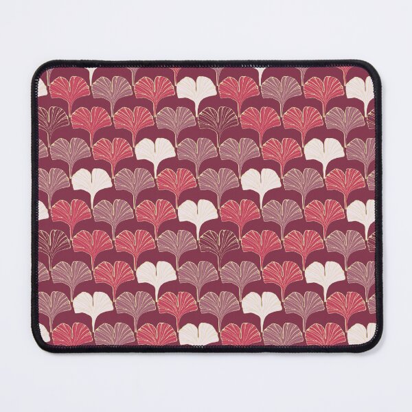 Item preview,  Ginkgo - black cherry red designed and sold by LisaLeQuelenec.