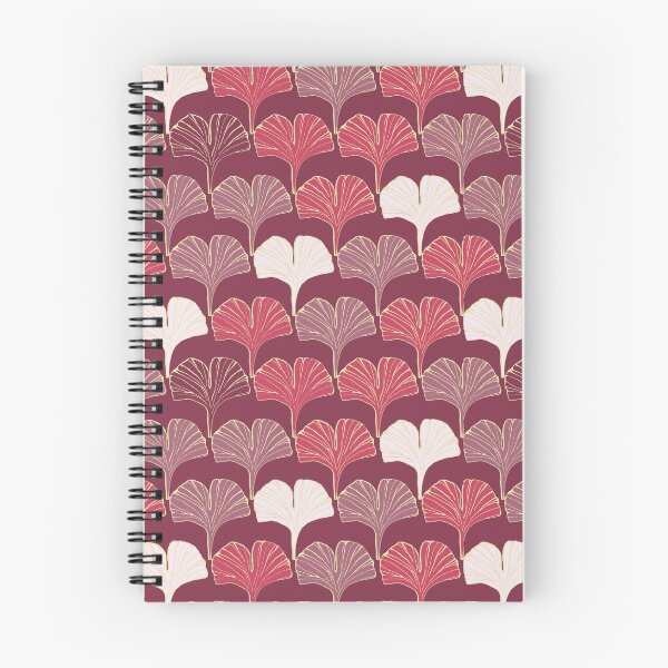 Item preview,  Ginkgo - black cherry red designed and sold by LisaLeQuelenec.