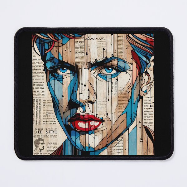 Item preview, Man's Face No.1 designed and sold by Gentle40Winks.