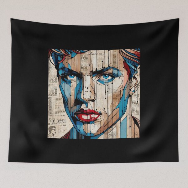 Item preview, Man's Face No.1 designed and sold by Gentle40Winks.