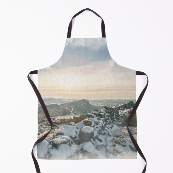 Item preview, Peak District winter landscape of Hen Cloud designed and sold by RobThorley.