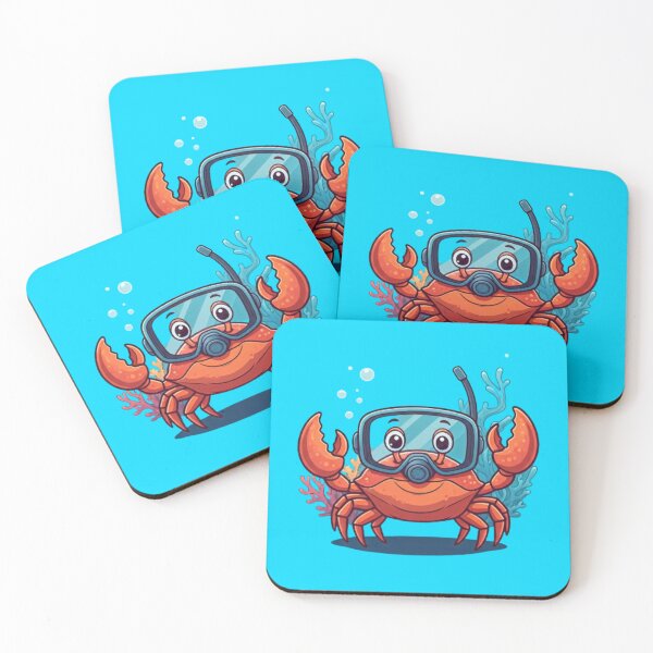 Item preview, Mr. Crab Gone Scuba Diving designed and sold by likbatonboot.