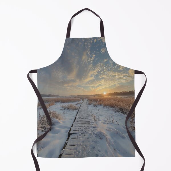 Item preview, Snowy Boardwalk designed and sold by EndOfRainbowArt.