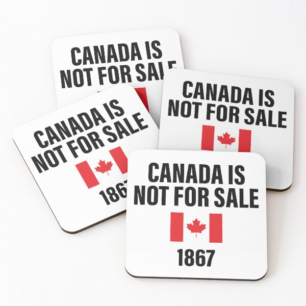 Item preview, Canada is Not For Sale 1867 - Funny Patriotic Maple Leaf Design designed and sold by My Kozy Shoppe.