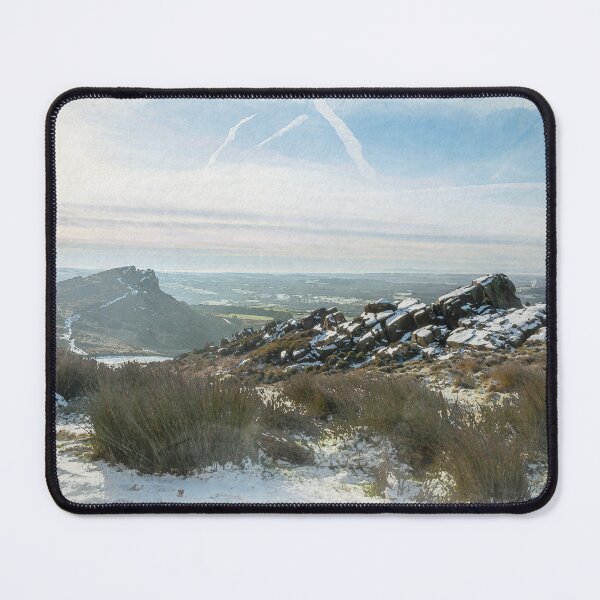 Item preview, Peak District winter landscape of Hen Cloud designed and sold by RobThorley.