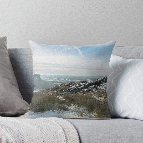 Item preview, Peak District winter landscape of Hen Cloud designed and sold by RobThorley.