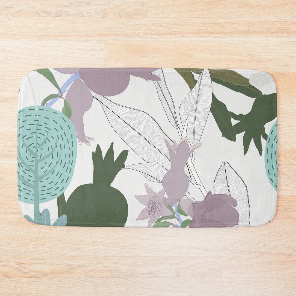 Item preview, Trendy contemporary abstract floral seamless pattern.  designed and sold by MatyKotiv.