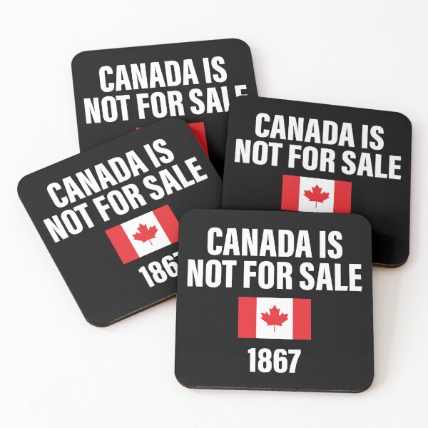 Item preview, Canada is Not For Sale 1867 - Funny Patriotic Maple Leaf Design designed and sold by My Kozy Shoppe.