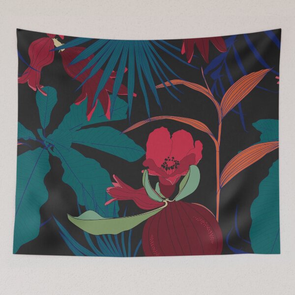 Item preview, Trendy contemporary abstract floral seamless pattern. designed and sold by MatyKotiv.