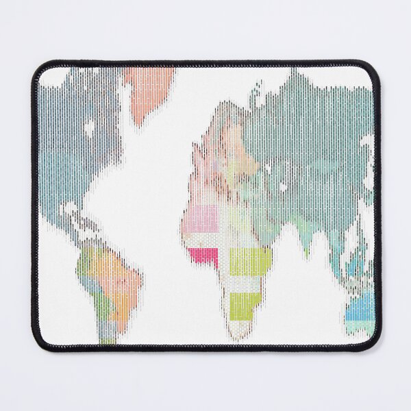 Item preview, World wide design map grid designed and sold by TriForceDesign.
