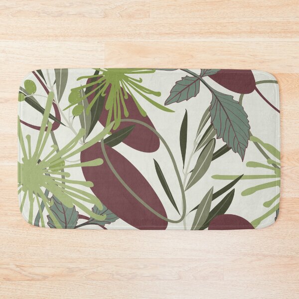 Item preview, Trendy contemporary abstract floral seamless pattern. designed and sold by MatyKotiv.