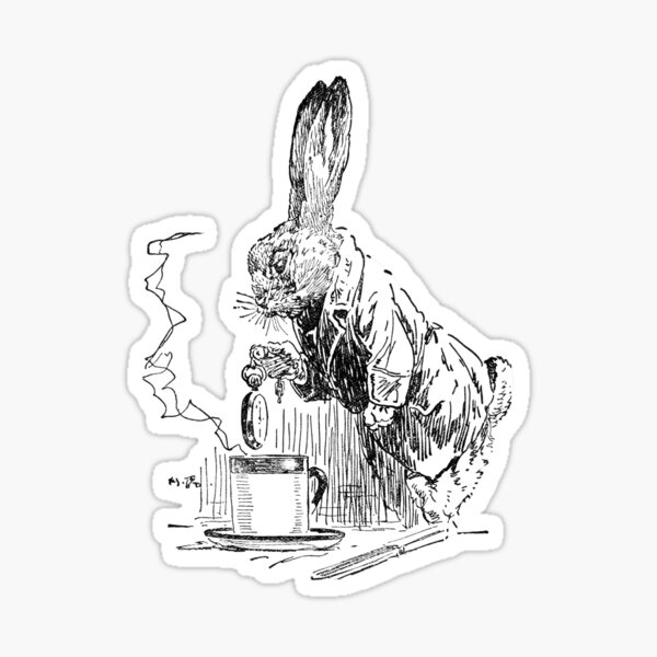 The March Hare Sticker