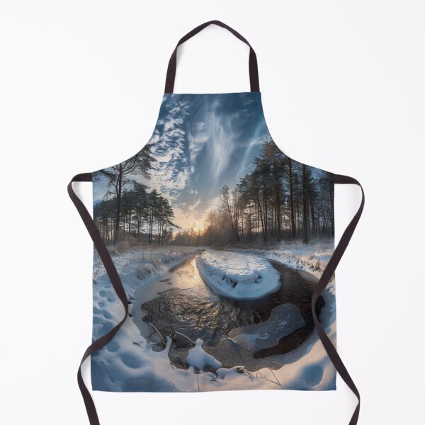 Item preview, Frozen Forest Stream designed and sold by EndOfRainbowArt.