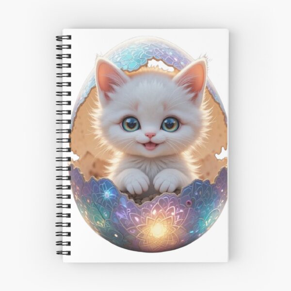 Item preview, Whiskered Wonder: The Magical Kitten Hatchling designed and sold by petloverheaven.