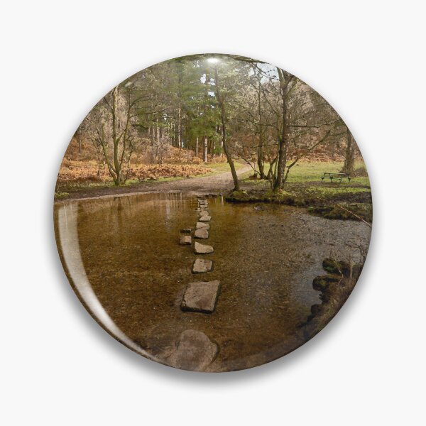 Item preview, Stepping stones at Sherbrook valley, Cannock Chase, Staffordshire. designed and sold by RobThorley.