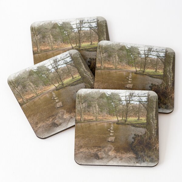 Item preview, Stepping stones at Sherbrook valley, Cannock Chase, Staffordshire. designed and sold by RobThorley.