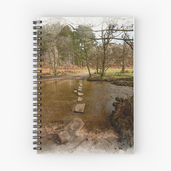 Item preview, Stepping stones at Sherbrook valley, Cannock Chase, Staffordshire. designed and sold by RobThorley.