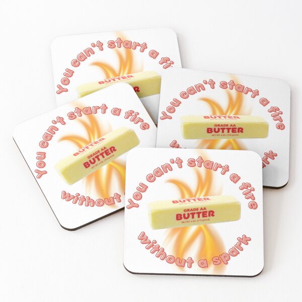 Item preview, The Great Butter Fire designed and sold by Rachel Feltman.