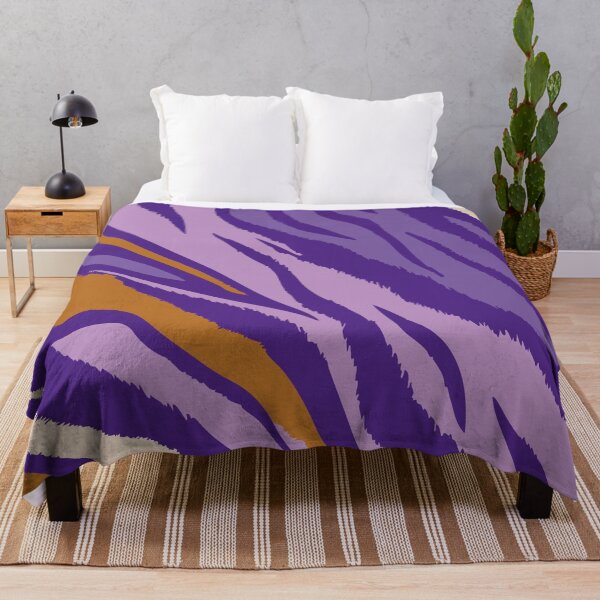 Item preview, Bad Kitty Miami Vice 80's Tiger Pattern Purple designed and sold by LigeiaShoppe.