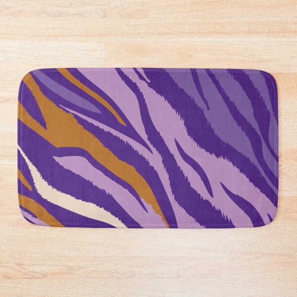 Item preview, Bad Kitty Miami Vice 80's Tiger Pattern Purple designed and sold by LigeiaShoppe.