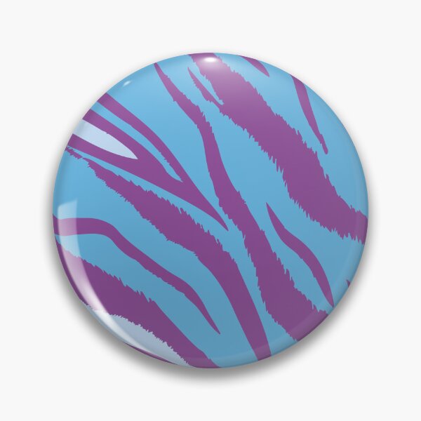 Item preview, Bad Kitty Miami Vice 80's Tiger Pattern Blue designed and sold by LigeiaShoppe.