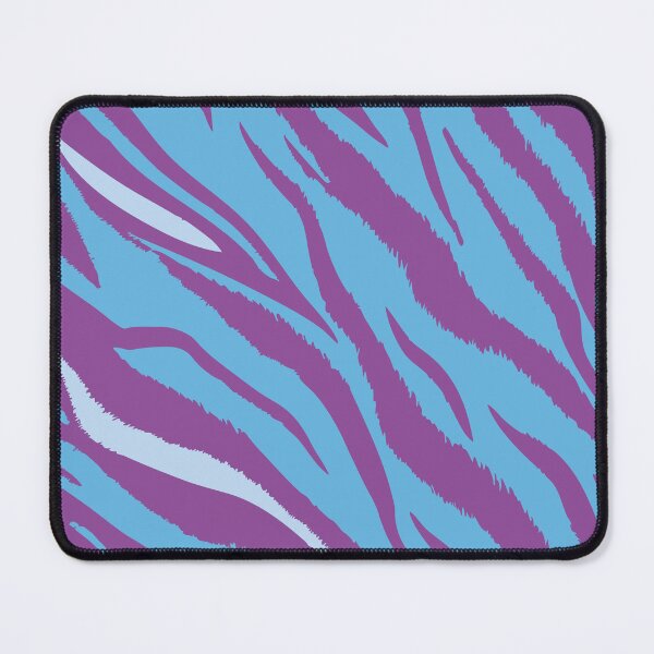Item preview, Bad Kitty Miami Vice 80's Tiger Pattern Blue designed and sold by LigeiaShoppe.
