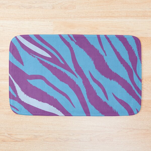 Item preview, Bad Kitty Miami Vice 80's Tiger Pattern Blue designed and sold by LigeiaShoppe.