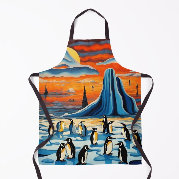 Item preview, Penguins on ice designed and sold by George Hutton Hunter.