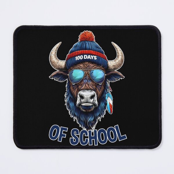 Item preview, 100 Days of School Buffalo Hat designed and sold by JerdbordinShop.
