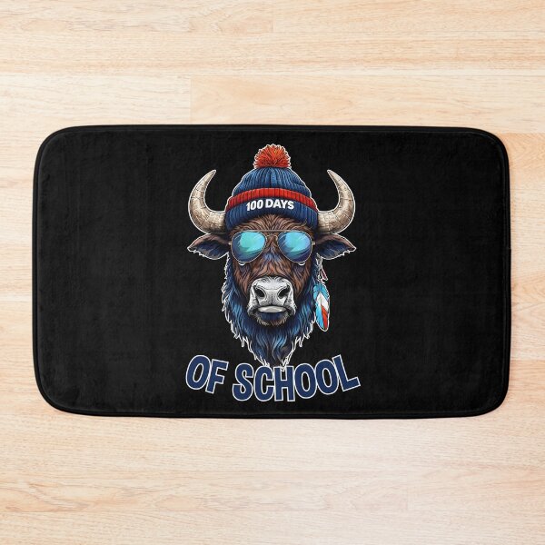 Item preview, 100 Days of School Buffalo Hat designed and sold by JerdbordinShop.