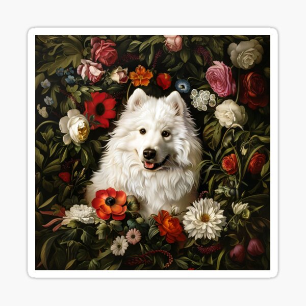 Item preview, The Samoyed designed and sold by The Garden Menagerie.
