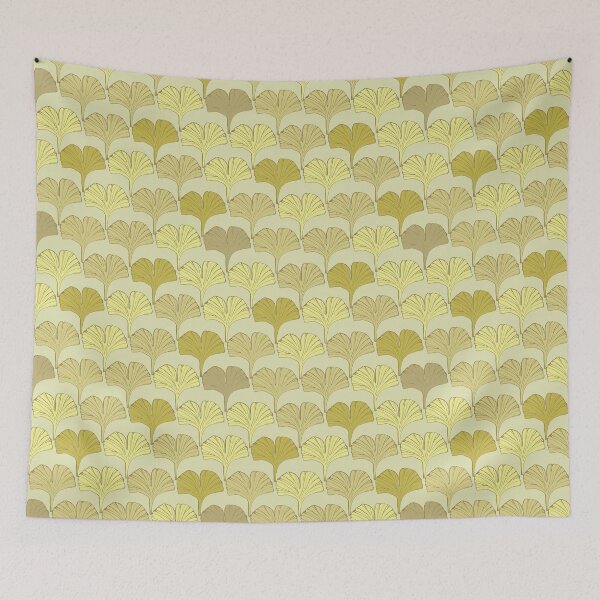 Item preview, Ginkgo - pale gold designed and sold by LisaLeQuelenec.