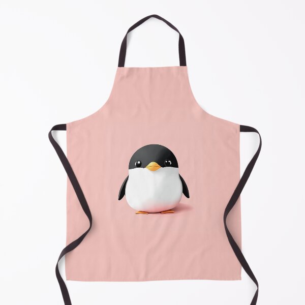 Item preview, Cute 3D Penguin With Minimalist Design designed and sold by GoldenTealArts.