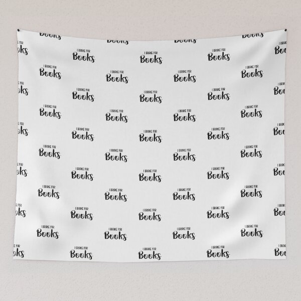 Item preview, I Brake For Books designed and sold by Whackadoodletee.