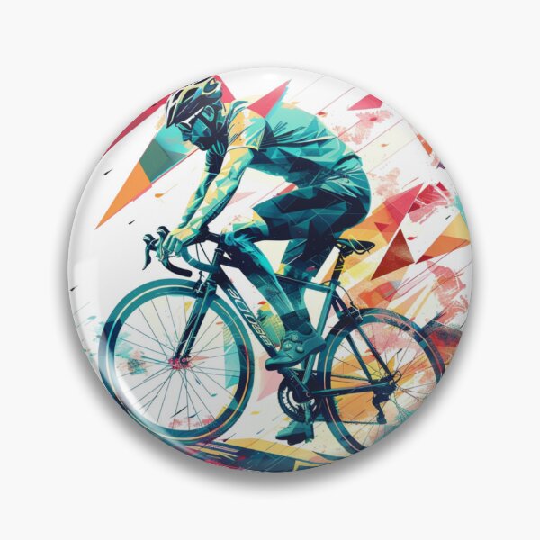 Item preview, Freedom on two wheels – Colorful design for cycling fans designed and sold by BrainAK.