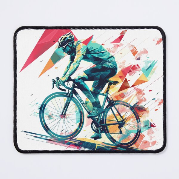 Item preview, Freedom on two wheels – Colorful design for cycling fans designed and sold by BrainAK.
