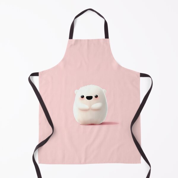 Item preview, Cute 3D White Bear Illustration designed and sold by GoldenTealArts.