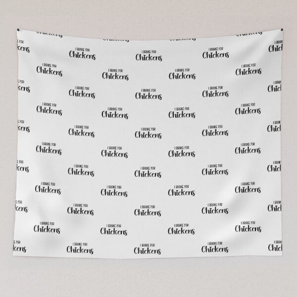 Item preview, I Brake For Chickens designed and sold by Whackadoodletee.