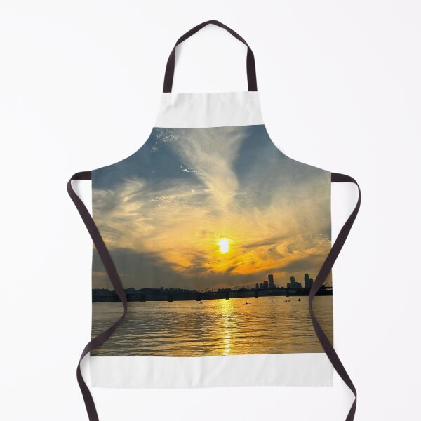 Item preview, Seoul Sunset from Banpo Bridge | South Korea Travel Photography designed and sold by YemmyZImages.