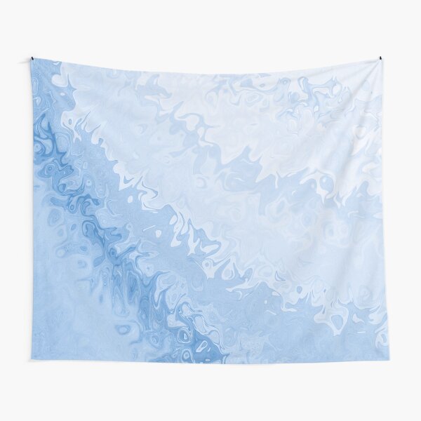 Abstract - Pastel Blue Tapestry
