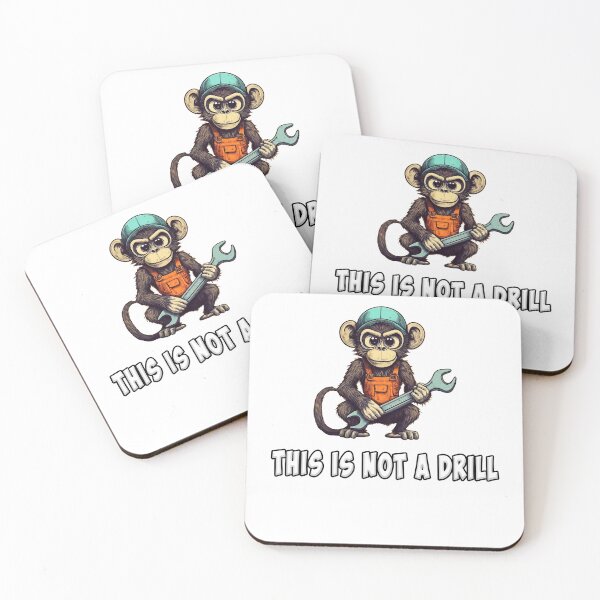 Item preview, This Is Not a Drill - Monkey with Spanner designed and sold by iamhewho.